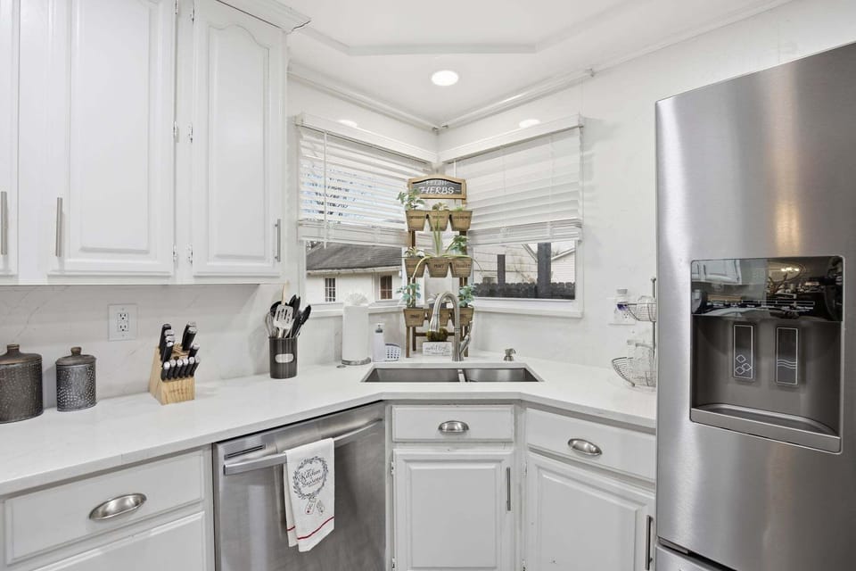 Indoors, Kitchen, Sink, Appliance, Refrigerator