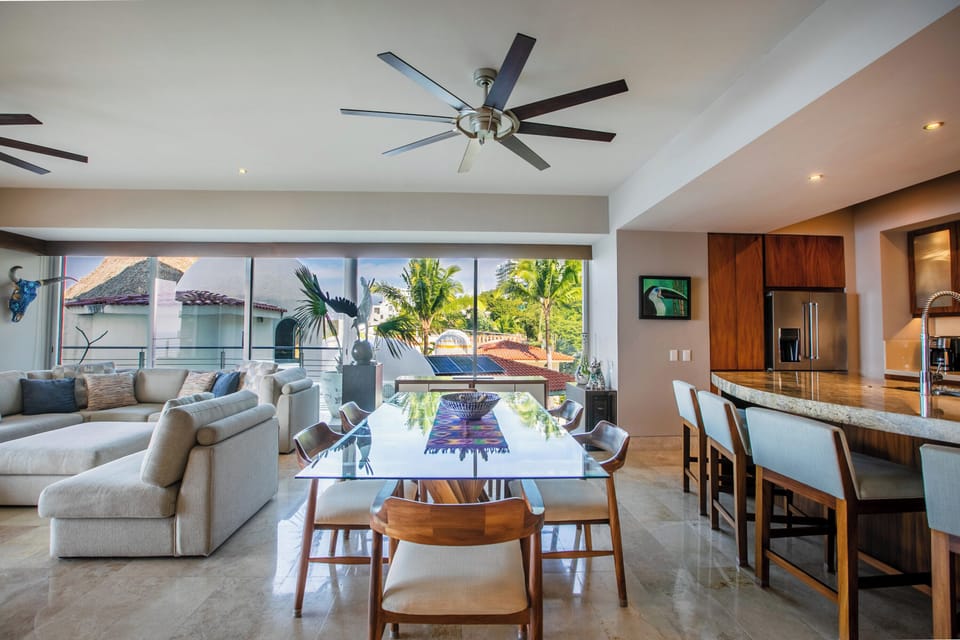 Inviting dining setup ideal for shared meals