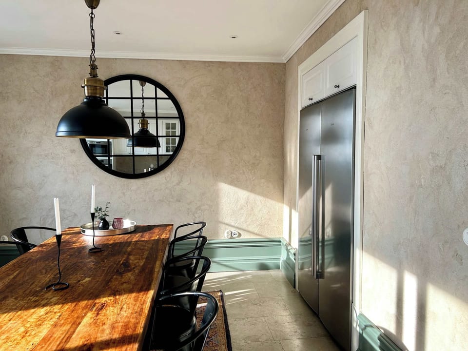 Another view of the beautiful dining room.