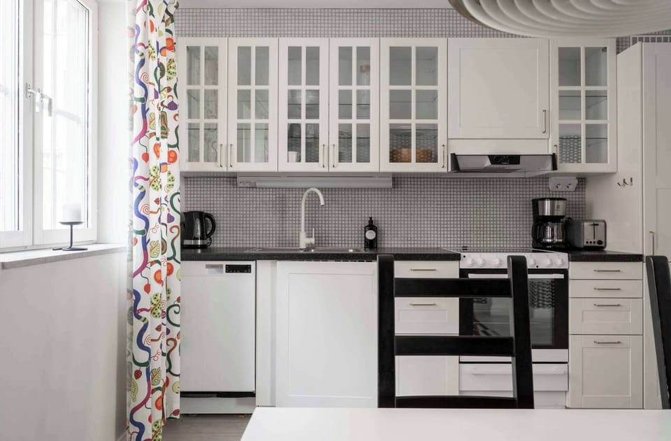 Beautiful and spacious kitchen.