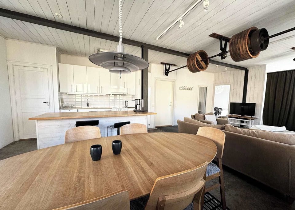 The kitchen is fully equipped with all essentials one need to prepare own meals.