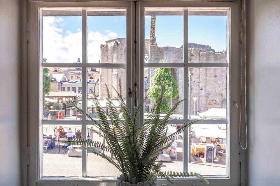 View of the the main square from bedroom 3, the location is unbeatable.