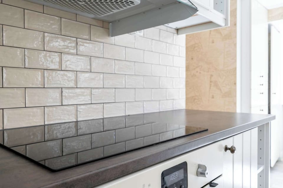 A modern kitchen.