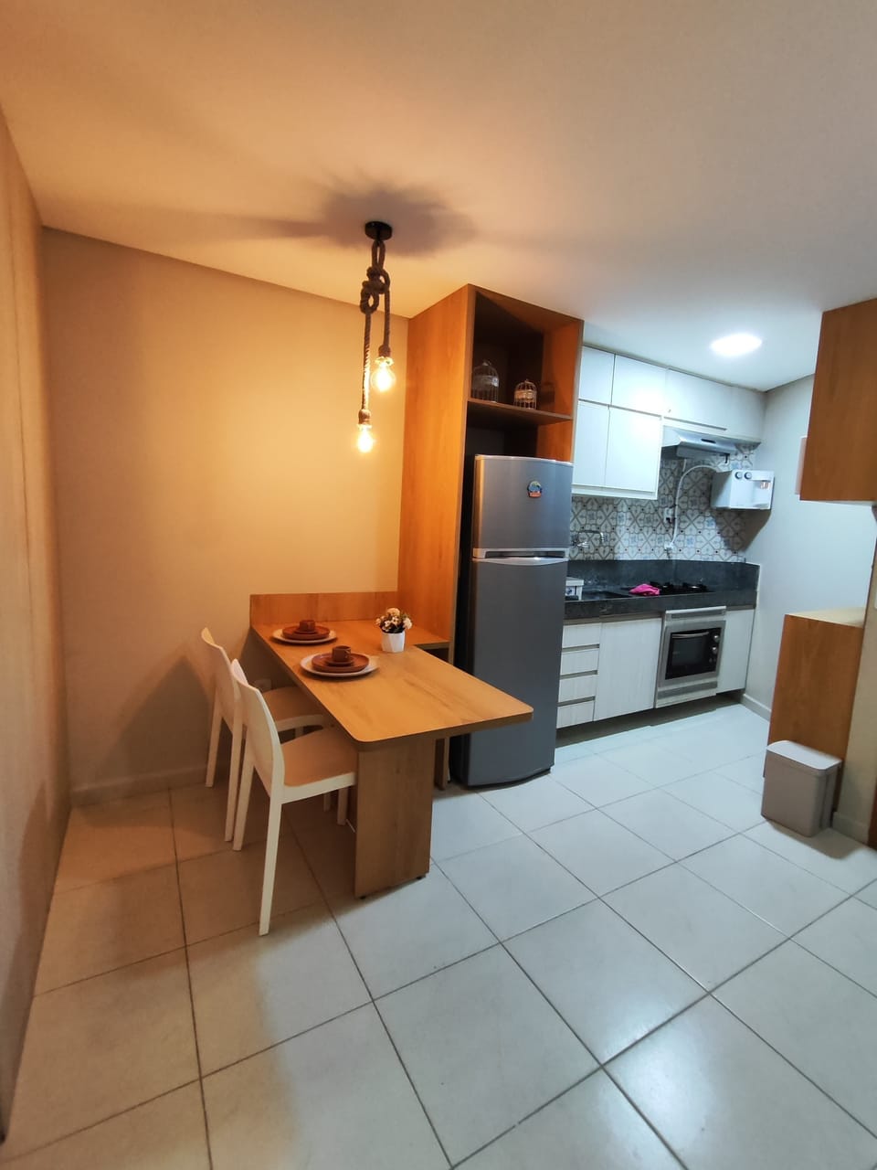 Family Apartment, Balcony, Pool View | Private kitchen