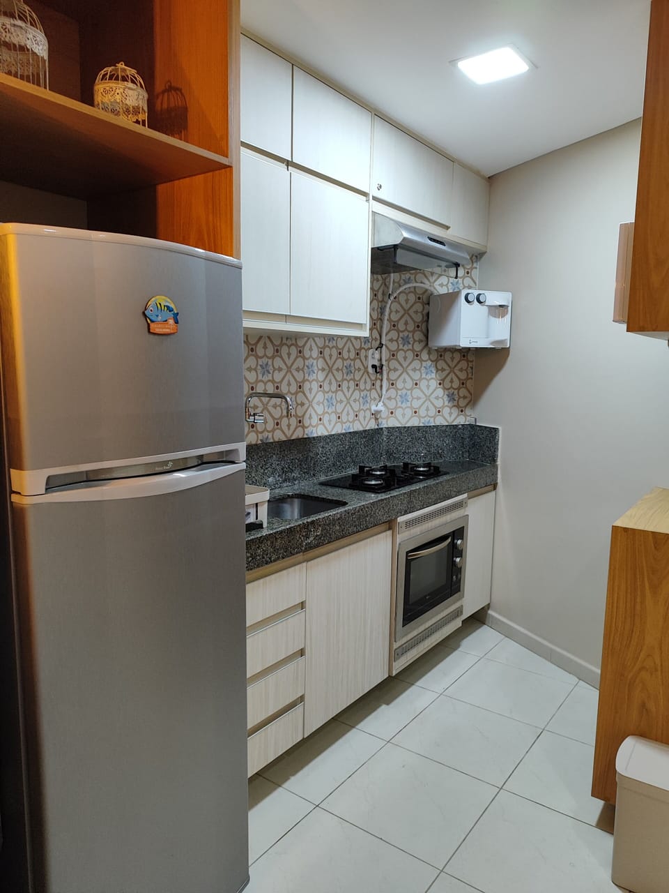 Family Apartment, Balcony, Pool View | Private kitchen