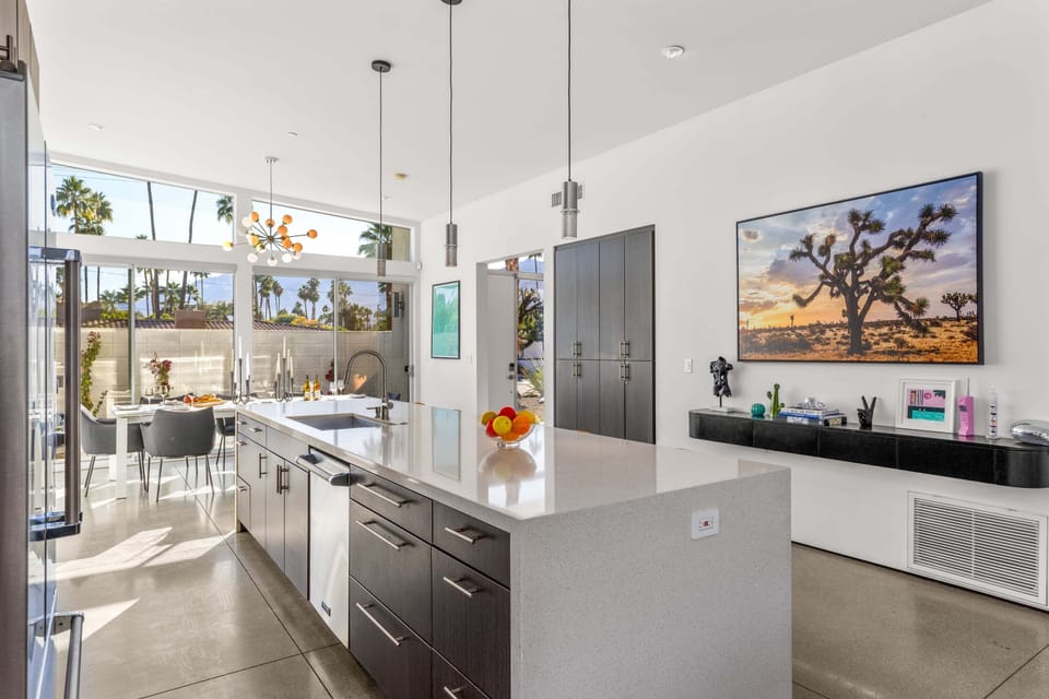 Bring the chef in the family to cook here!