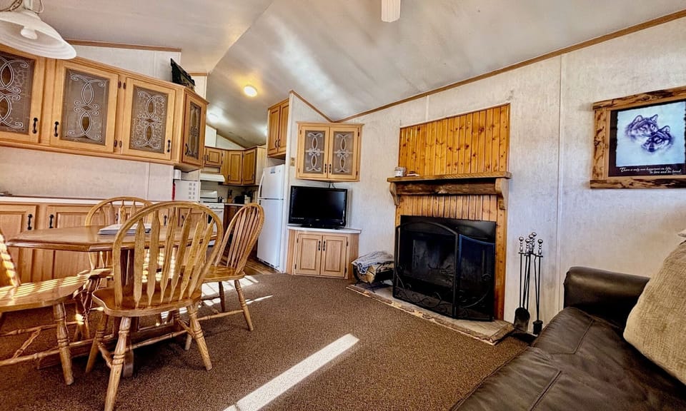 Living/fireplace