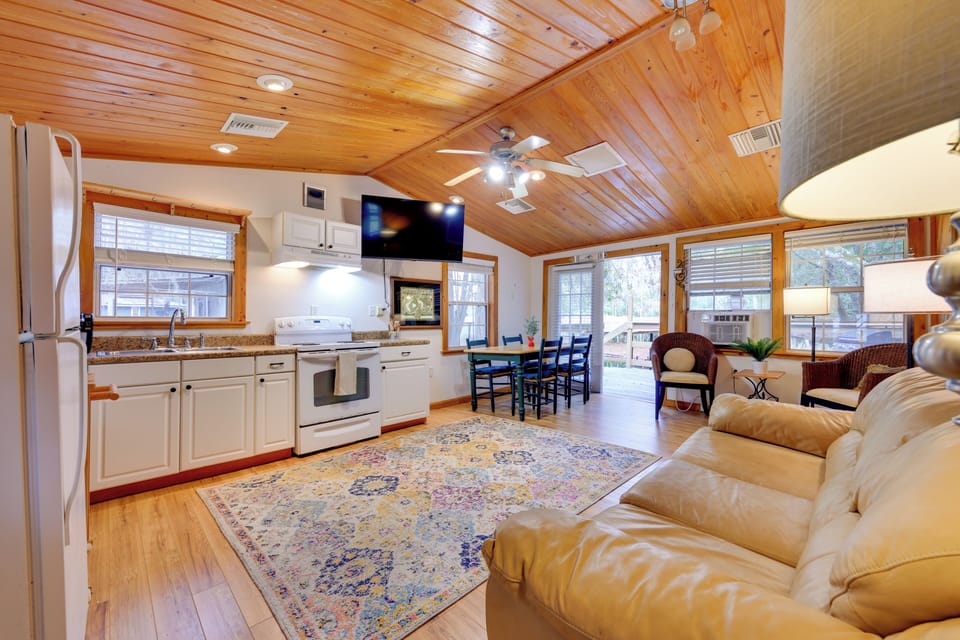 Main Living Space | Queen Sleeper Sofa | Free WiFi