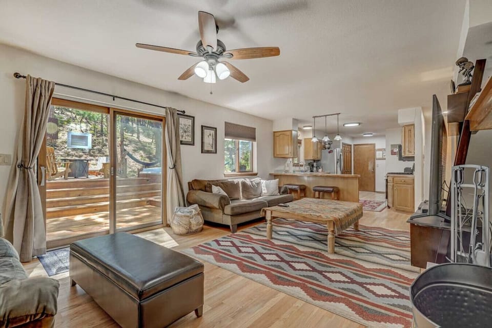 Living Room and Kitchen Area