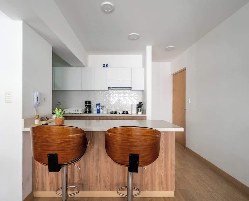 Fully equipped kitchen
