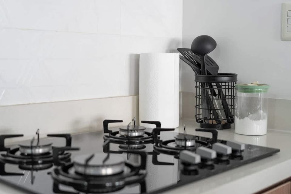 Fully equipped kitchen