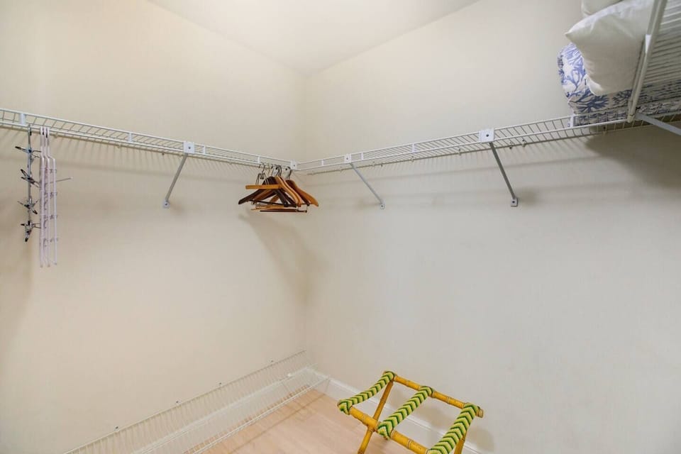 Large walk-in closet