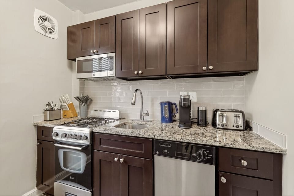 Whip up your favorites in a well-appointed kitchen designed for convenience, comfort, and everyday creativity.