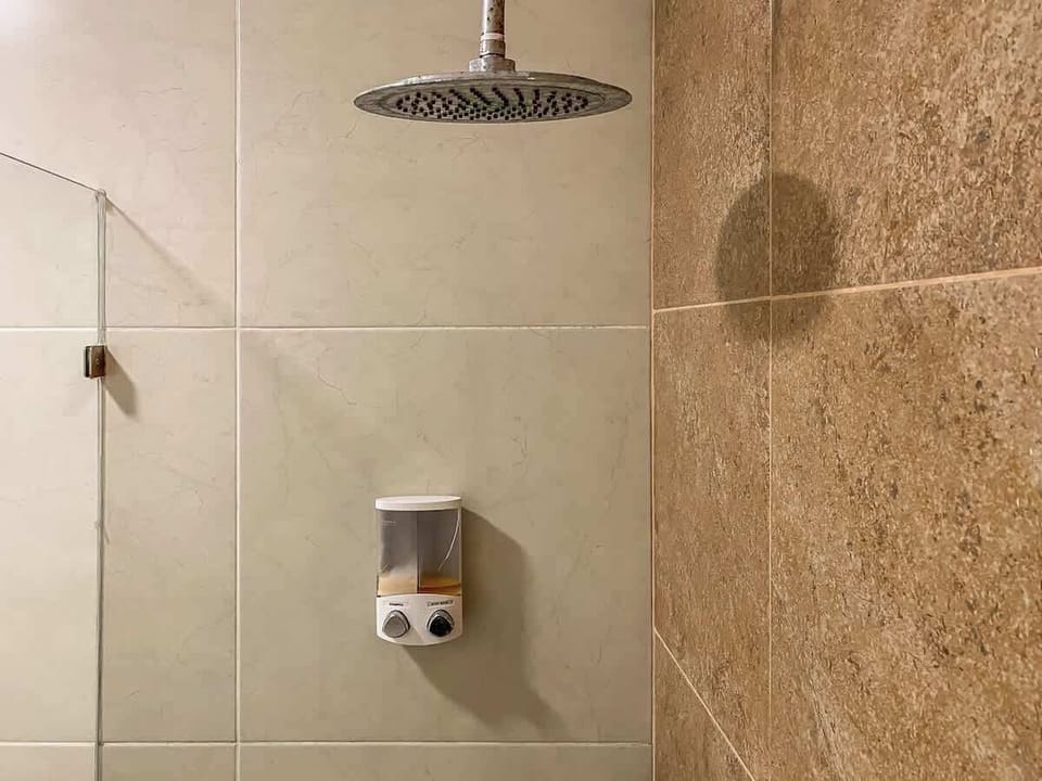 Bathroom with walk-in shower