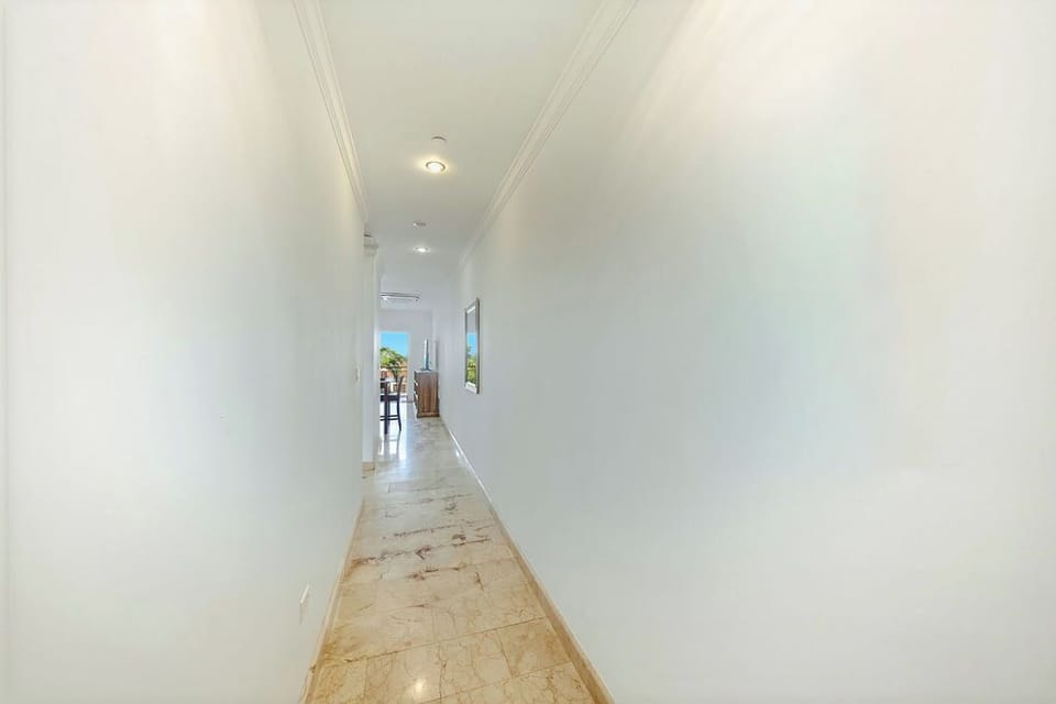 bright entry hallway