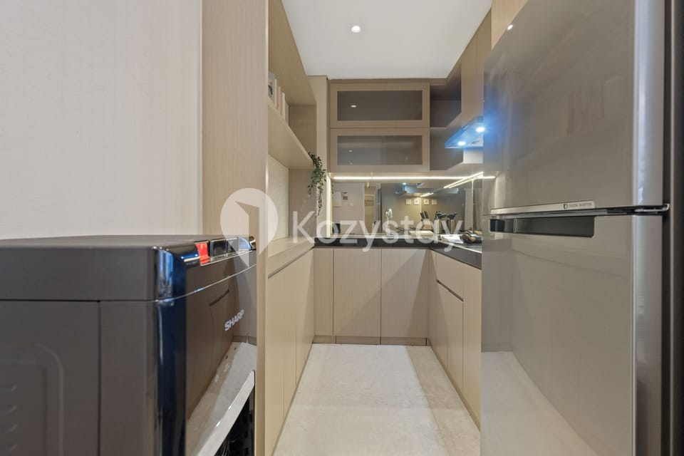 Apartment, 2 Bedrooms, Courtyard View | Private kitchen | Full-size fridge, microwave, stovetop, rice cooker