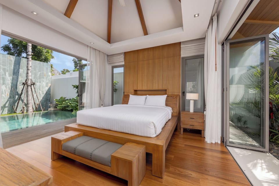 Design Villa, 3 Bedrooms, Private Pool, Pool View | In-room safe, iron/ironing board, free WiFi, bed sheets