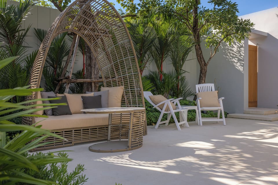 Design Villa, 3 Bedrooms, Private Pool, Pool View | Terrace/patio