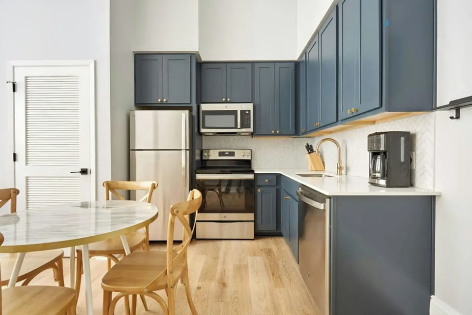 Unit 304: Open-concept living space offers seamless transitions.