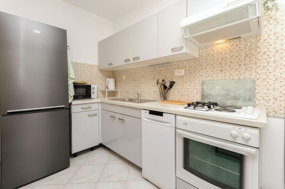 House | Private kitchen | Fridge, microwave, oven, stovetop