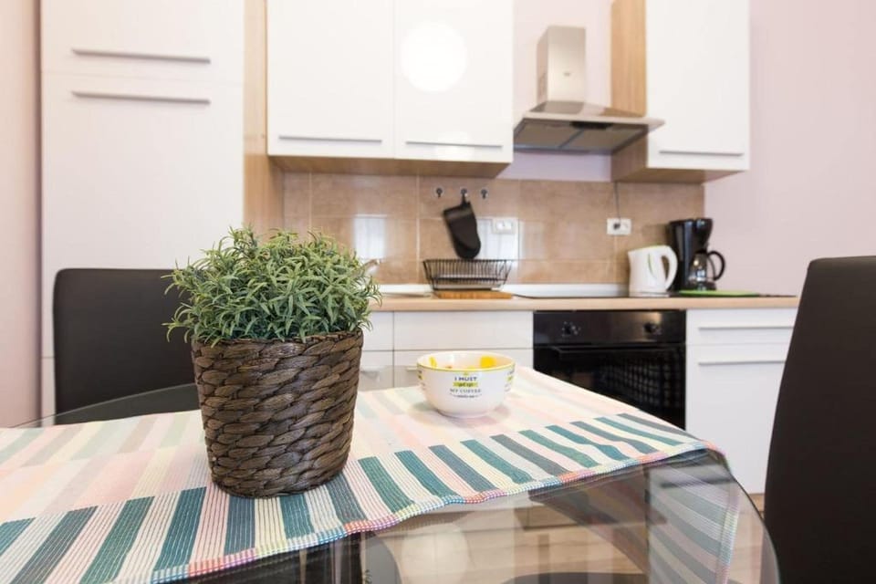 Studio (A1) | Private kitchen | Fridge, oven, stovetop, dishwasher