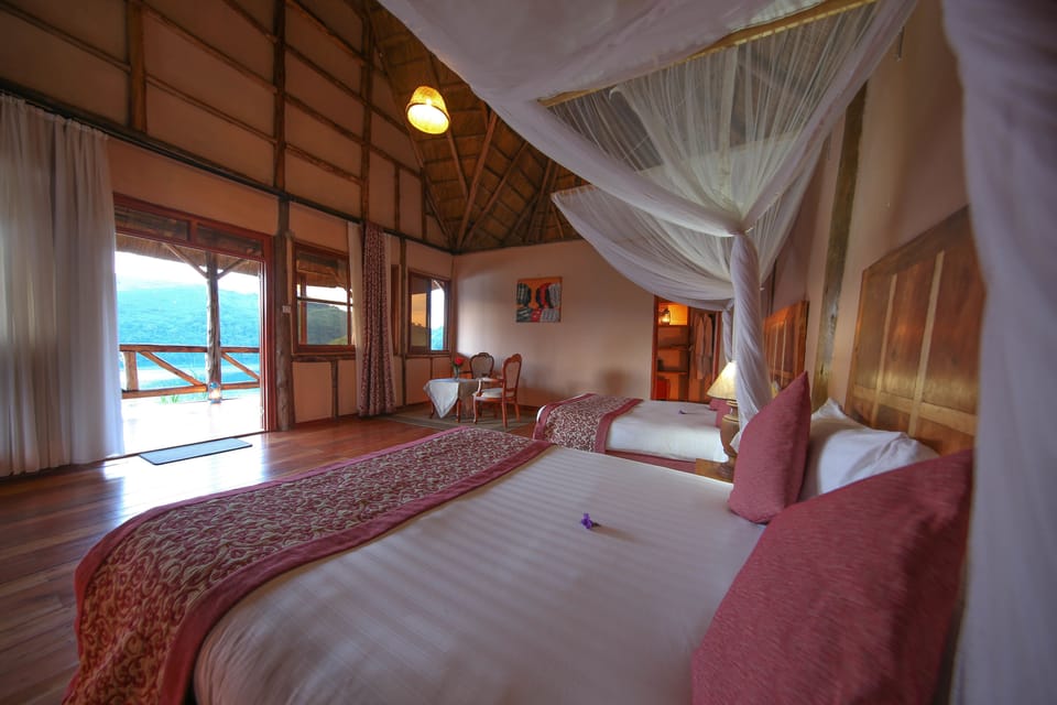 Deluxe Double or Twin Room, Lake View | In-room safe, desk, blackout drapes, free WiFi