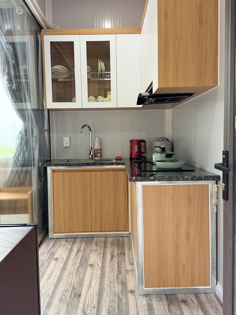 Family Quadruple Room, Garden View | Soundproofing, free WiFi, bed sheets