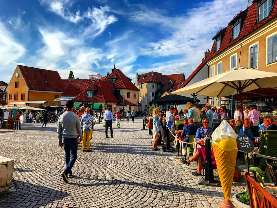 Explore the plethora of restaurants and bars Visby has to offer.