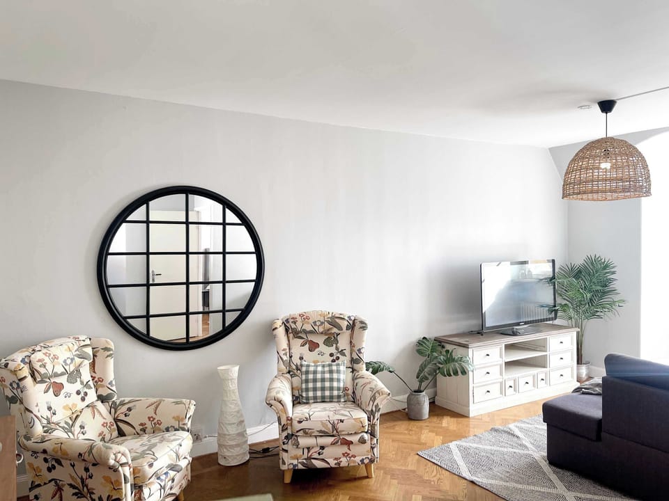 Cozy living room with plenty of space to relax. 