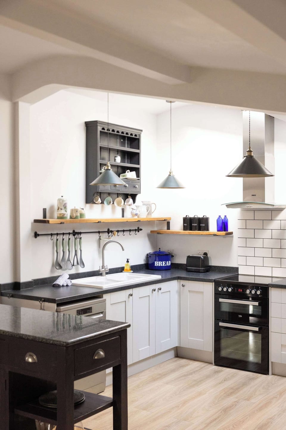 The kitchen has everything you need for your stay!