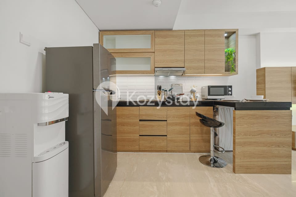 Apartment, 1 Bedroom, Courtyard View | Private kitchenette | Full-size fridge, microwave, stovetop, rice cooker