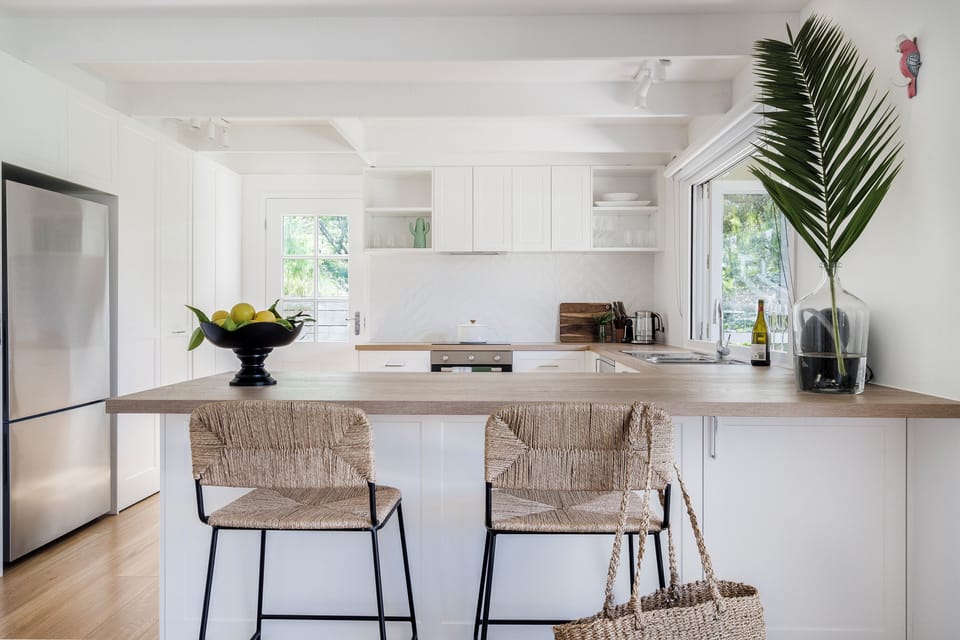 Modern fully equipped kitchen