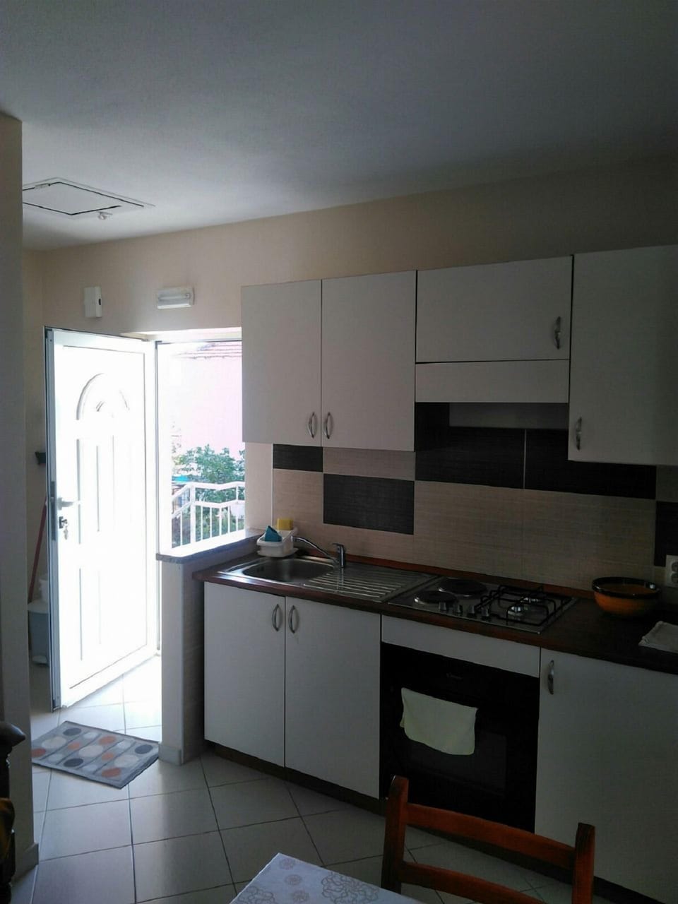 Apartment (A1) | Private kitchen | Fridge, oven, stovetop, espresso maker
