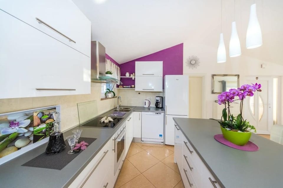 House | Private kitchen | Fridge, microwave, oven, stovetop