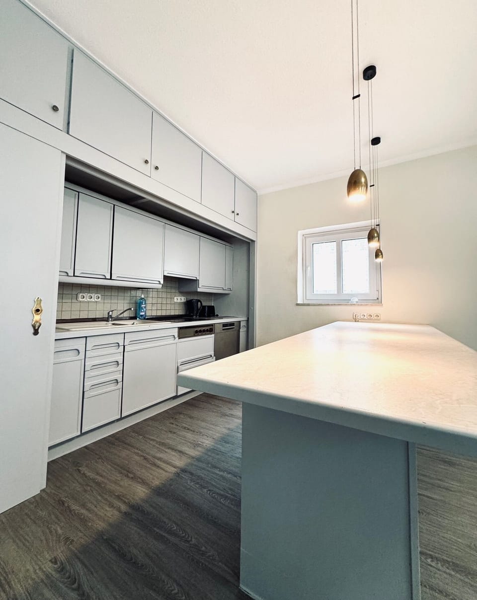 Superior Apartment | Private kitchen | Stovetop, dishwasher, toaster, cookware/dishes/utensils