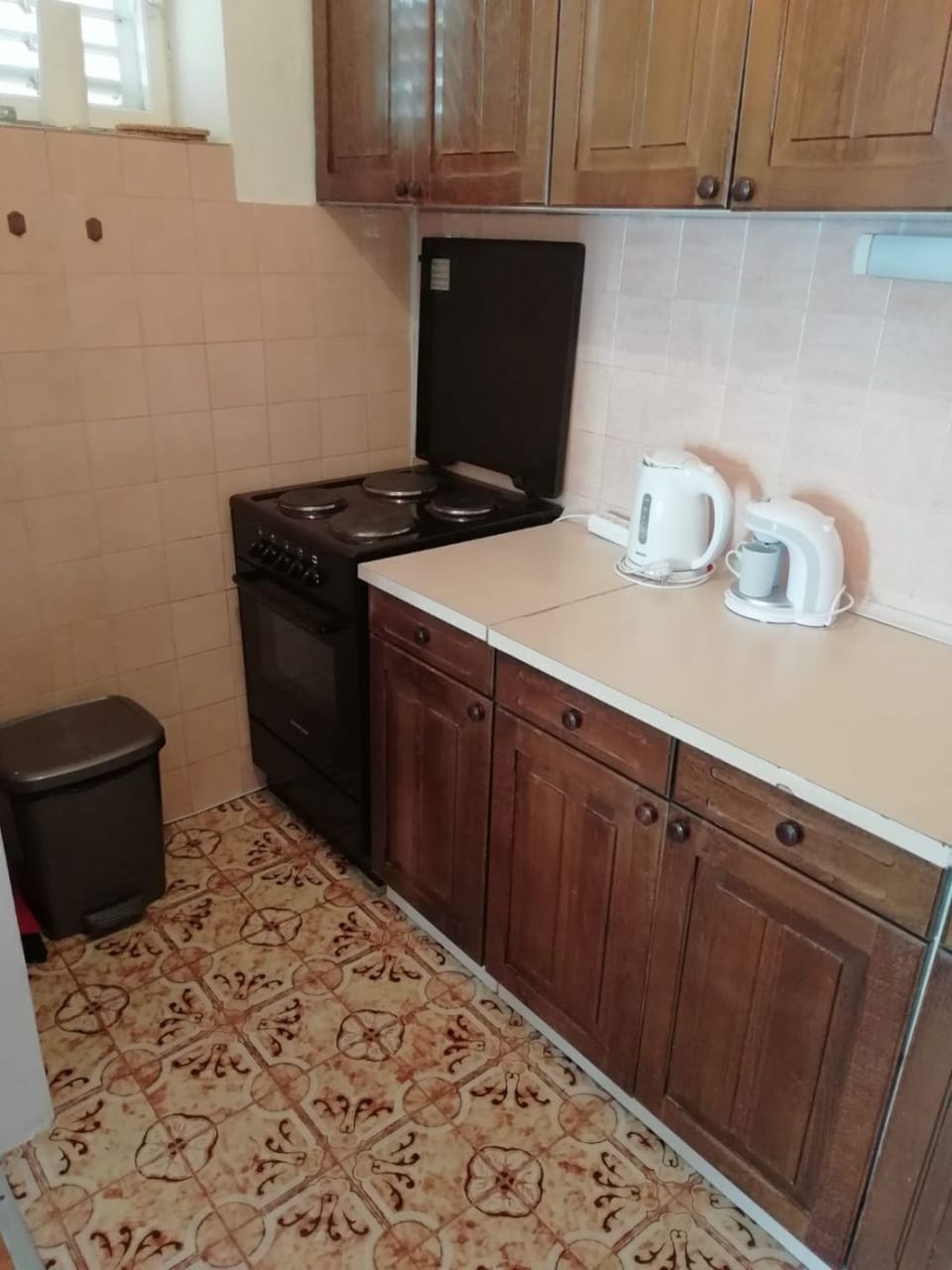 Apartment (A1) | Private kitchen | Fridge, stovetop, espresso maker, electric kettle