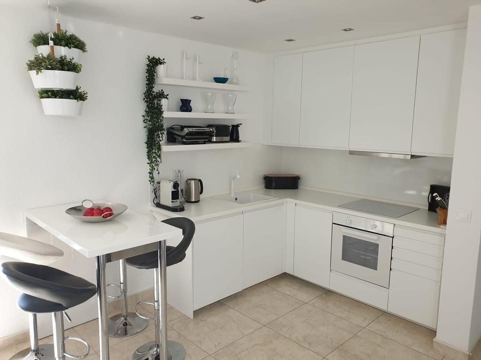 Apartment (A1) | Private kitchen | Fridge, oven, stovetop, dishwasher