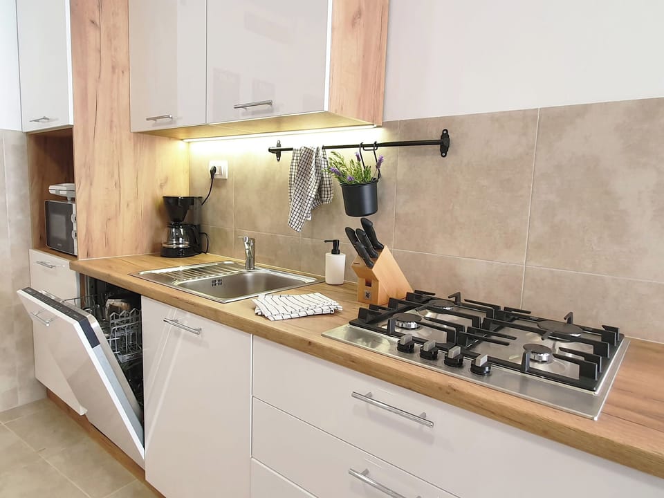 House | Private kitchen | Fridge, microwave, stovetop, dishwasher
