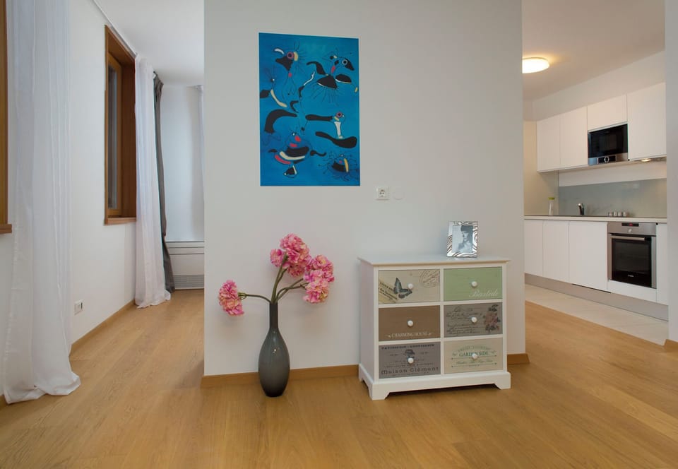 Apartment (A1) | Private kitchen | Fridge, oven, stovetop, dishwasher