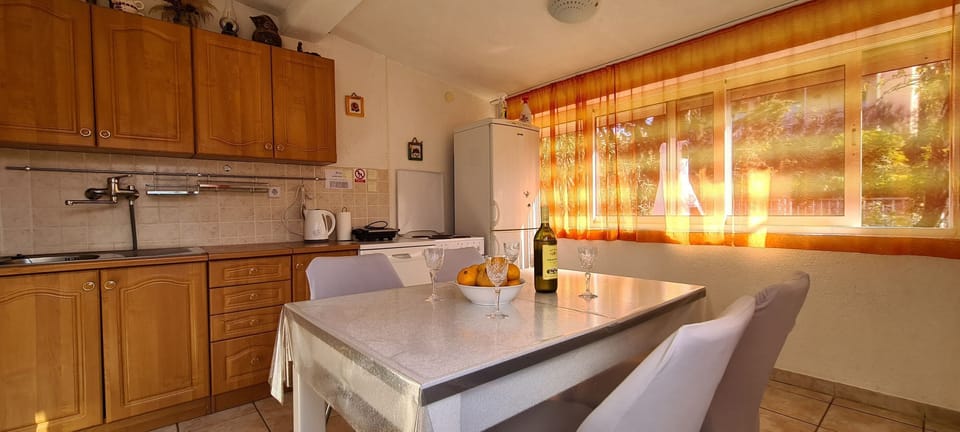 Apartment (A1) | Private kitchen | Fridge, oven, stovetop, dishwasher