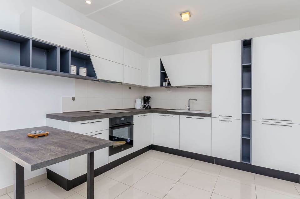 Apartment (A1) | Private kitchen | Fridge, oven, stovetop, dishwasher