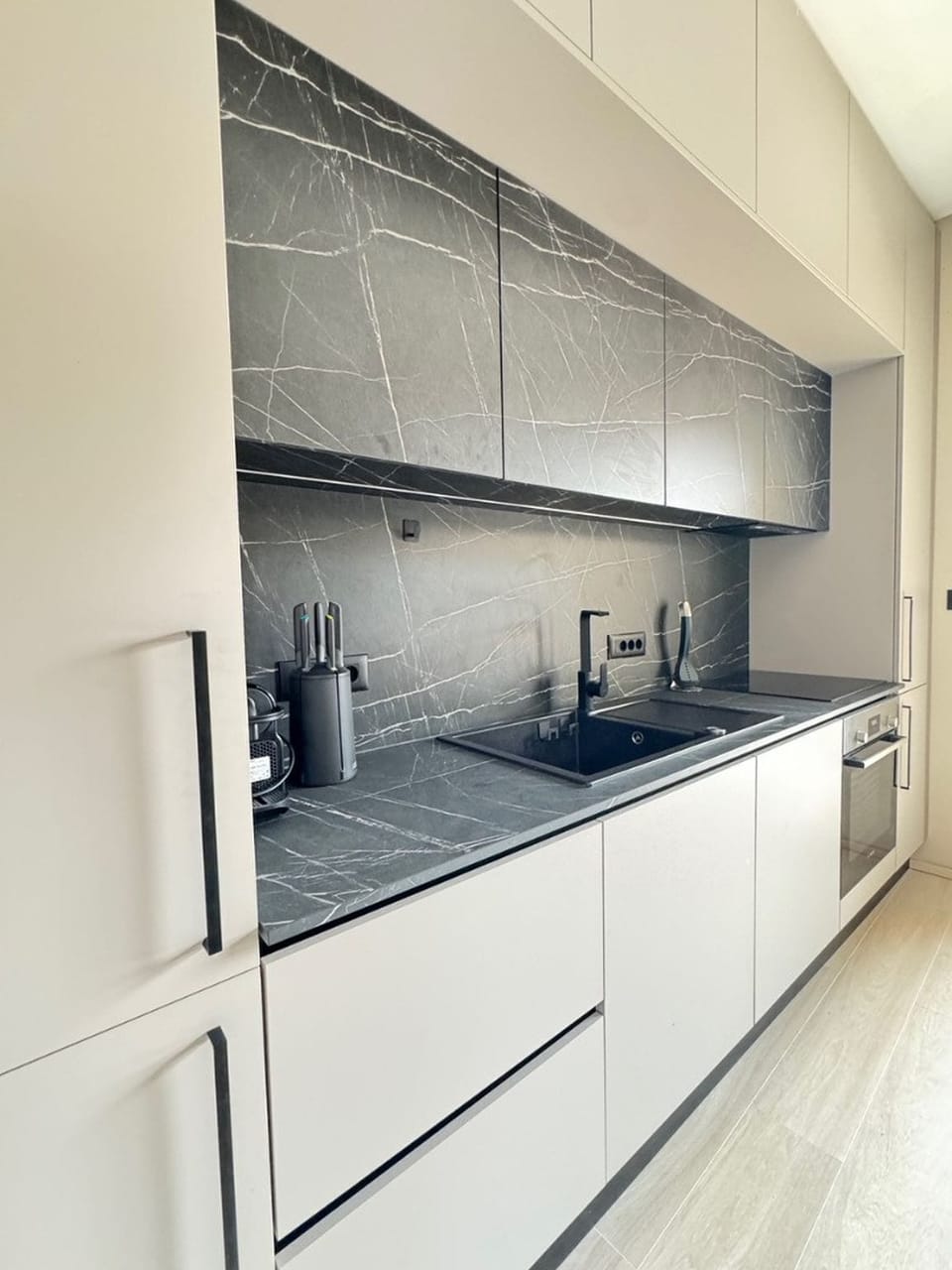 Villa | Private kitchen | Microwave, oven, electric kettle, toaster