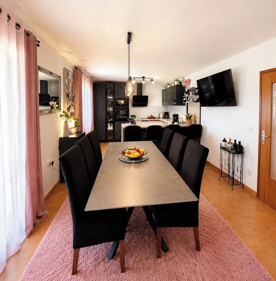Villa | Private kitchen | Espresso maker, fridge, microwave, oven