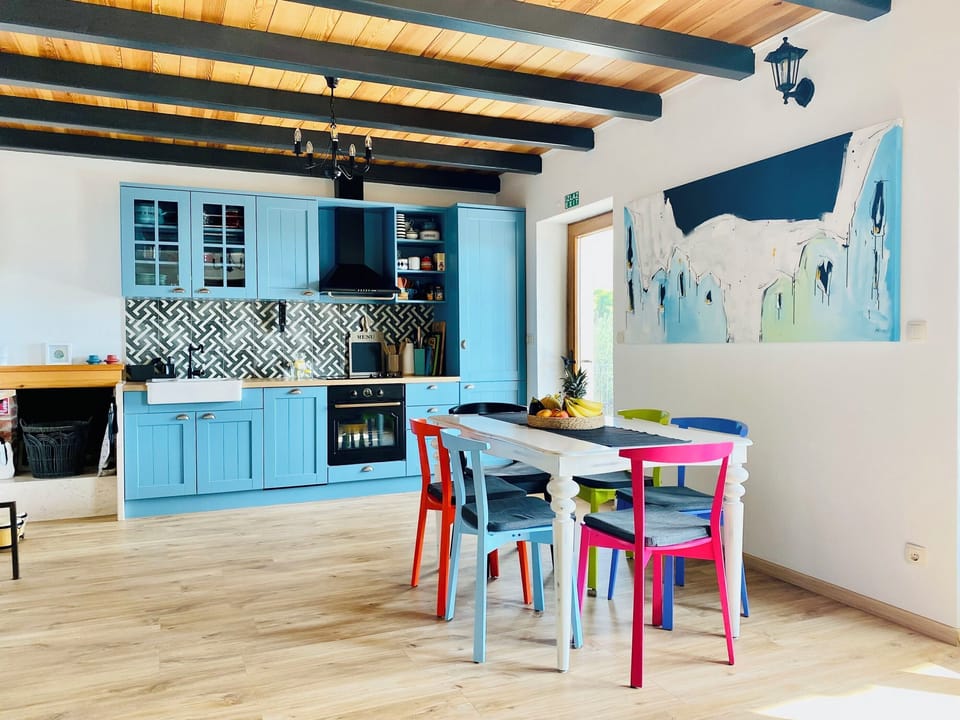 Villa | Private kitchen | Fridge, oven, stovetop, dishwasher
