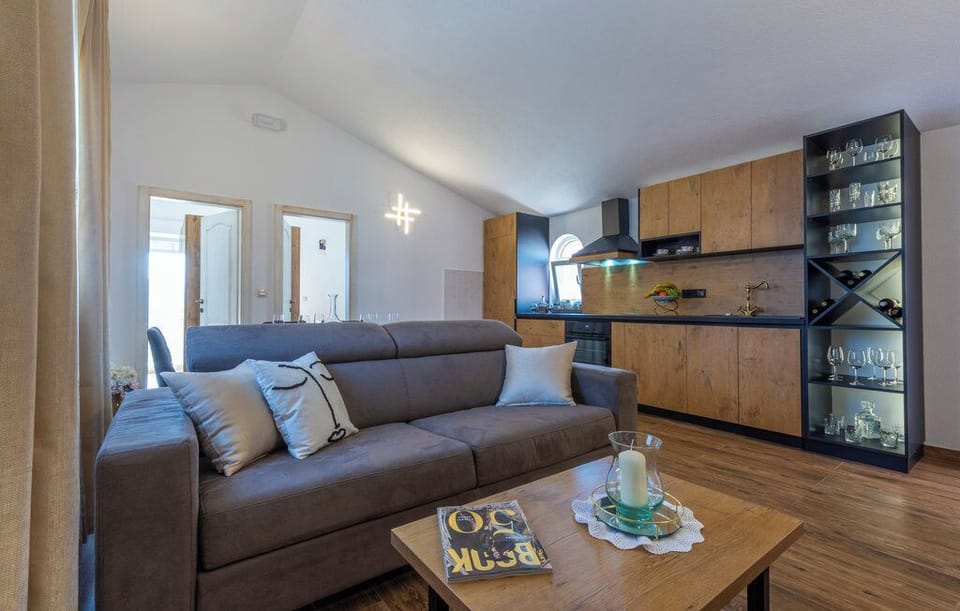 Villa | Private kitchen | Espresso maker, fridge, microwave, oven