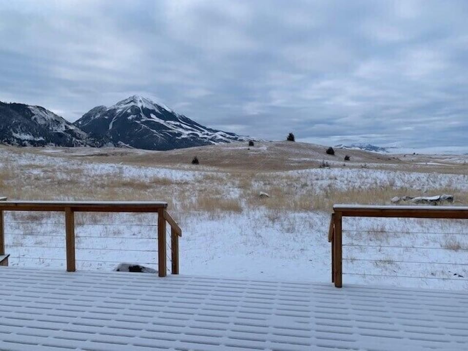 Deck in Winter