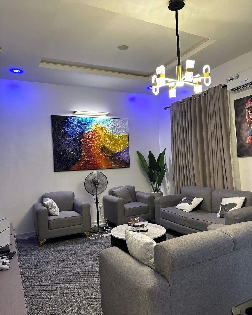 Family Apartment, Balcony, City View | Living area