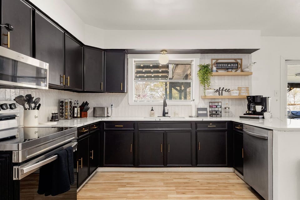 Enjoy the full stocked kitchen, make any meal possible!
