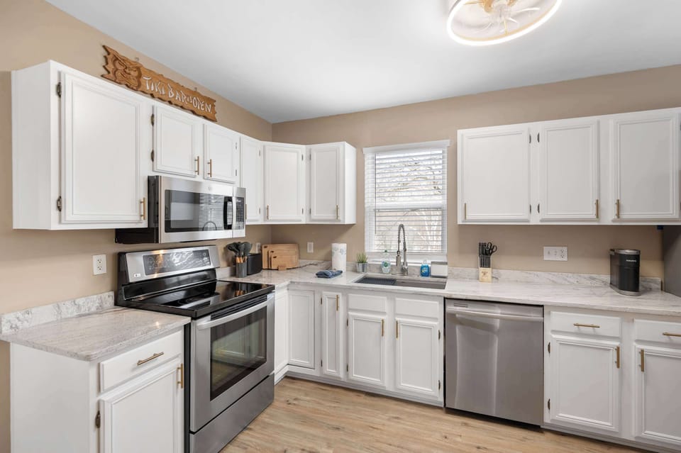 Spacious kitchen designed for cooking and creating memories