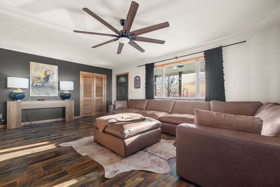 A cozy living space designed for rest, connection, and comfort.